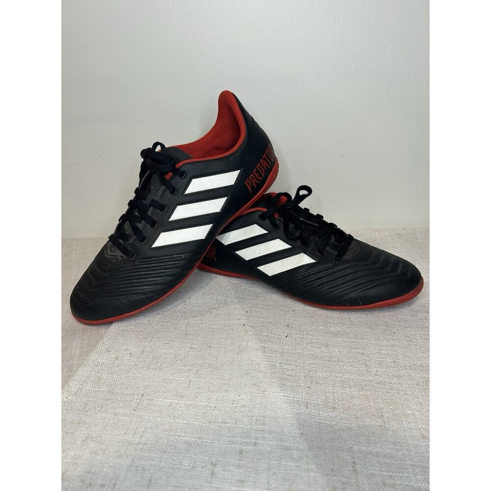 Adidas Predator Soccer Shoes Black & red Men’s Size 7.5